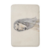 Saluki (Fawn) schilderen - Kute Original Dog Art Badmat (Voorkant Verticaal)