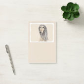 Saluki (Fawn) schilderen - Kute Original Dog Art Post-it® Notes (Kantoor)