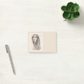 Saluki (Fawn) schilderen - Kute Original Dog Art Post-it® Notes (Kantoor)