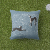 Saluki Greyhound Buitenkussen (Gras)