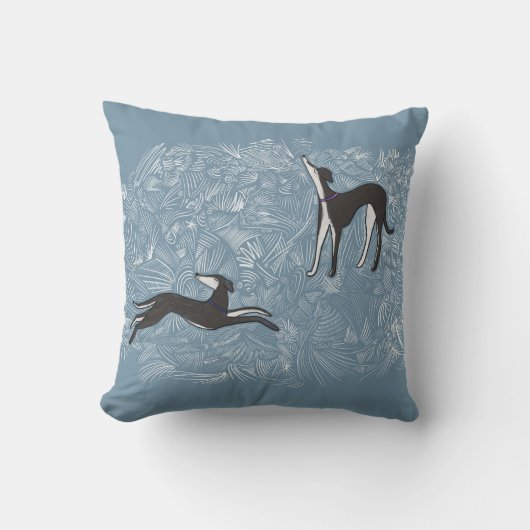 Saluki Greyhound Buitenkussen (Voorkant)