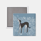 Saluki Greyhound Magneet (Voorkant / Achterkant)