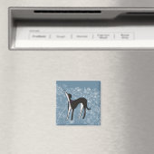 Saluki Greyhound Magneet (Insitu (Vaatwasser))