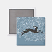 Saluki Greyhound Magneet (Voorkant / Achterkant)