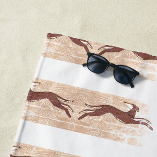 Saluki Greyhound Strandlaken