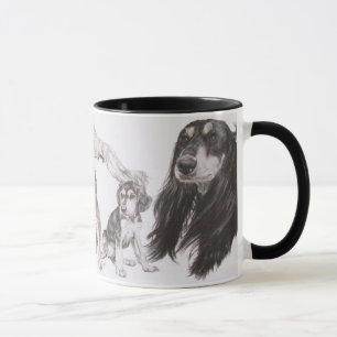 Saluki groeien mok