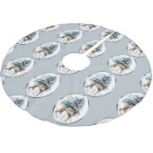 Saluki Kerstmis Kerstboom Rok (Gekanteld)