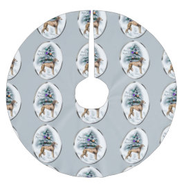 Saluki Kerstmis Kerstboom Rok