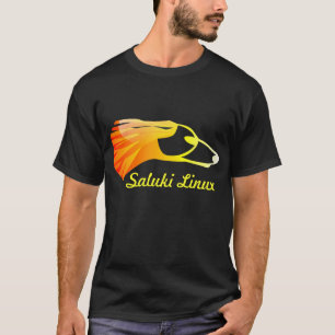 Saluki Linux T-shirt