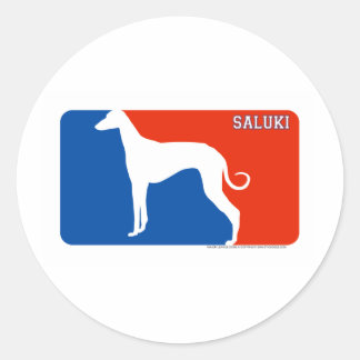 Saluki Major League Dog Sticker