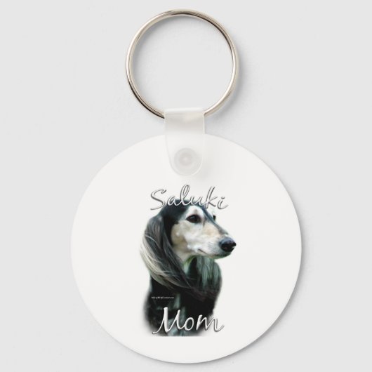 Saluki Moeder 2 Sleutelhanger (Voorkant)