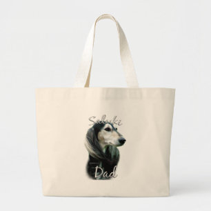 Saluki Pa 2 Grote Tote Bag