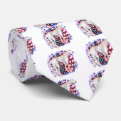 Saluki Patriot Stropdas (Opgerold)