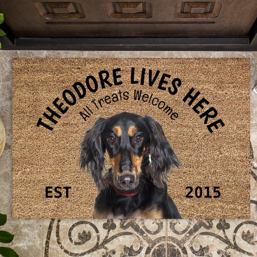 Saluki Persoonlijk Hondenliefhebber Doormat Deurmat
