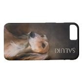 Saluki Phone Case (Achterkant (Horizontaal))