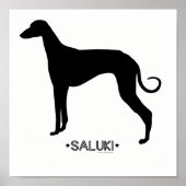Saluki Print (Voorkant)
