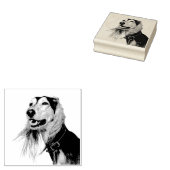 Saluki Rubberstempel (Gestempeld)