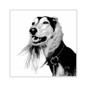 Saluki Rubberstempel (Afrduk)