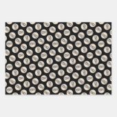 Saluki schilderij Fawn Sable Schattigee originele  Inpakpapier Vel (Voorkant 3)