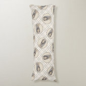 Saluki schilderij Fawn Sable Schattigee originele Lichaamskussen (Voorkant Verticaal)