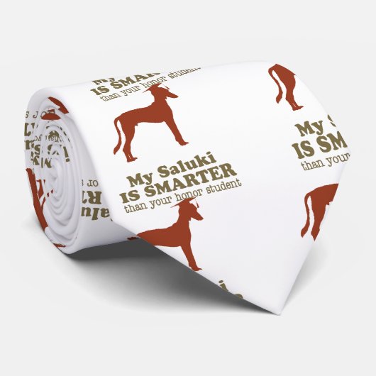 Saluki Stropdas (Opgerold)