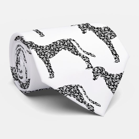 Saluki Stropdas (Opgerold)