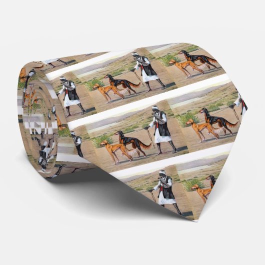 saluki stropdas (Opgerold)