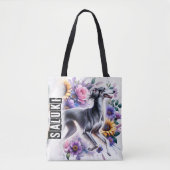 Saluki Tote Bag (Voorkant)