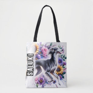 Saluki Tote Bag