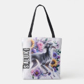 Saluki Tote Bag (Achterkant)