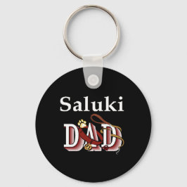 Saluki-vader sleutelhanger
