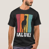 Saluki Vintage 2 T-shirt (Voorkant)