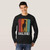 Saluki Vintage 2 T-shirt (Voorkant volledig)