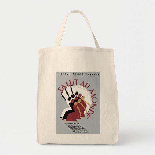 Salut Au Monde Tote Bag (Voorkant)