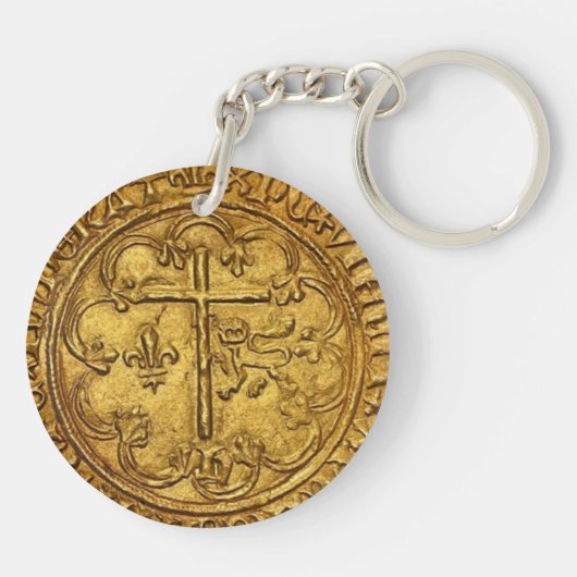 Salut d'Or Henry VI Sleutelhanger (Achterkant)