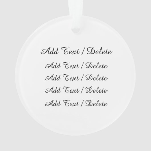 Salut Wine Monogram Ornament (achterkant)