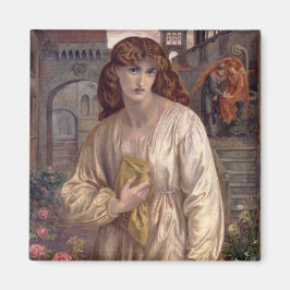 Salutatie van Beatrice door Dante Gabriel Rossetti Magneet