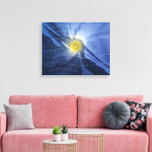 Salutaties aan de Dageraad Canvas Afdruk (Insitu (Woonkamer))