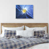 Salutaties aan de Dageraad Canvas Afdruk (Insitu (Slaapkamer))