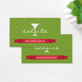 Salute Alcohol drink Blot Visitekaartje (Bureau)