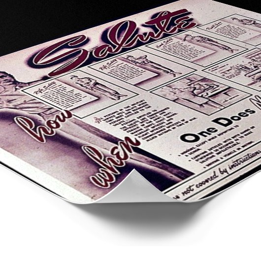 Salute Poster (Hoek)