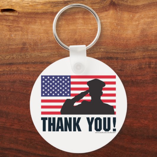 Salute Sleutelhanger (Voorkant)