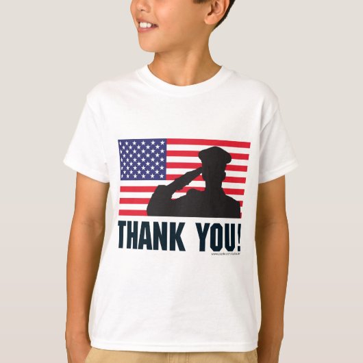 Salute T-shirt (Voorkant)