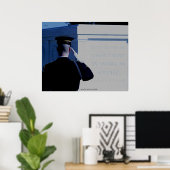 Salute, Tomb van de onbekende soldaat Poster (Thuiskantoor)