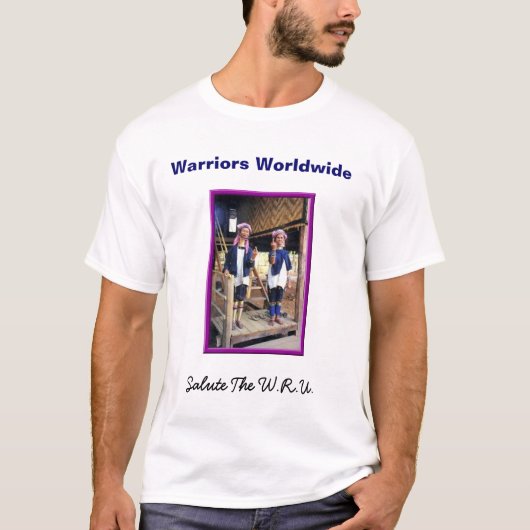 Salute WRU-Warriors T-shirt (Voorkant)
