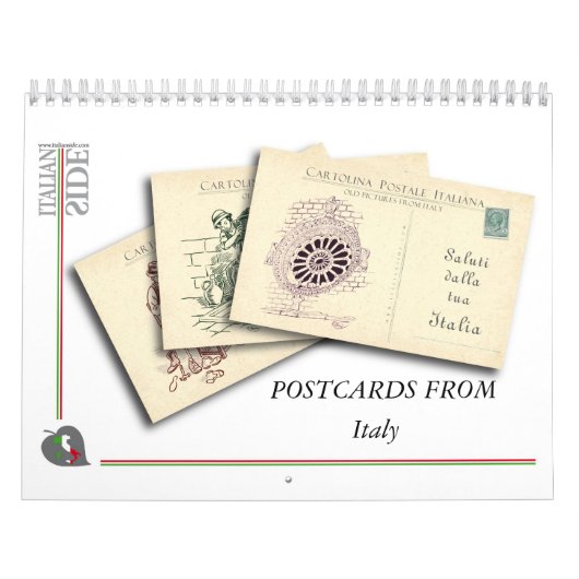 Saluti dall'Italia! Agenda Kalender (Hoes)