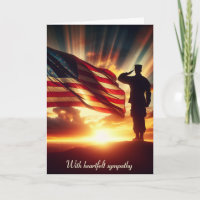 Saluting Amerikaanse soldaat voor sympathie