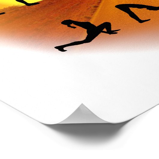 Saluut het Poster van de Zon (Hoek)