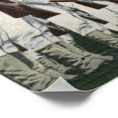 Saluut naar de Colors Formation - US Navy Poster (Hoek)