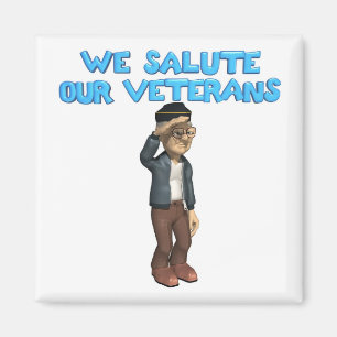 Saluut onze veteranen Magnet